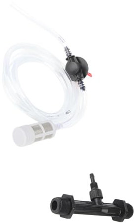 Venturi Fertilizer Injector, Injectors Device Tube Filter Drip Irrigation Fertilizer Injector Inline Fertilizer Dispenser Drip Irrigation System Supplies for Lawn Garden