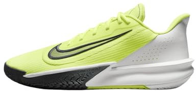 Nike Herren Basketballschuhe Precision 7, Volt/Summit White/Barely Volt/Dark Smoke Grey, 48.5 EU