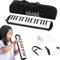 Melodica Strumento per bambini, strumento a fiato con tastiera ad aria, pianoforte, 32 tasti, strumento armonium, con borsa per il trasporto, per principianti e professionisti