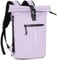 Lekeinchi 17-Inch Waterproof Laptop Backpack for Men and Women - Roll Top Design for School, Travel, Business, Work, and Camping(Purple)