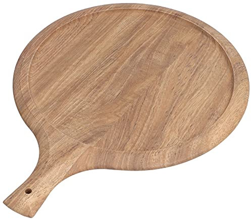 Bandeja de Pizza de Madera Siring Board Board Pan Plate de Comida para Restaurant Hotel