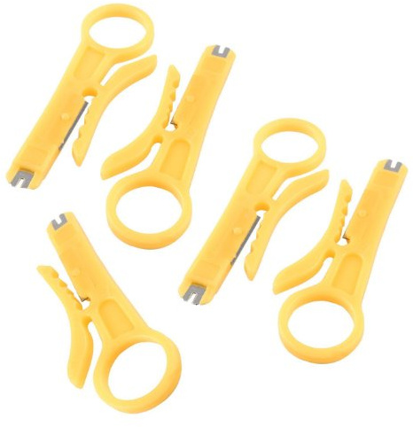 Eieenotee Pince à denuder/coupe- pour cable d'Internet RJ45 Cat5 5 pièces