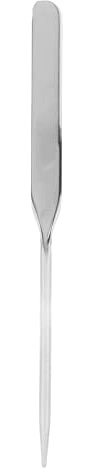 Qcwwy Make-up-Spatel aus Edelstahl Zum Mischen von Flüssigen Grundfarben. Ergonomisches Design Zum Mischen von Flüssigen Grundfarben. Ergonomisches Design für Make-up-Künstler und Nageltechniker