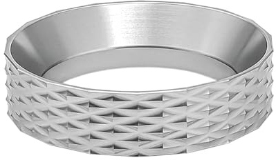 Cecotec Dosierring Baristeo Ring51. 51 mm, Aluminium, weniger Kaffeeverlust beim Mahlen und Tampen, saubere Arbeitsfläche, leicht zu reinigen für Espresso-Workflow ohne Chaos daheim