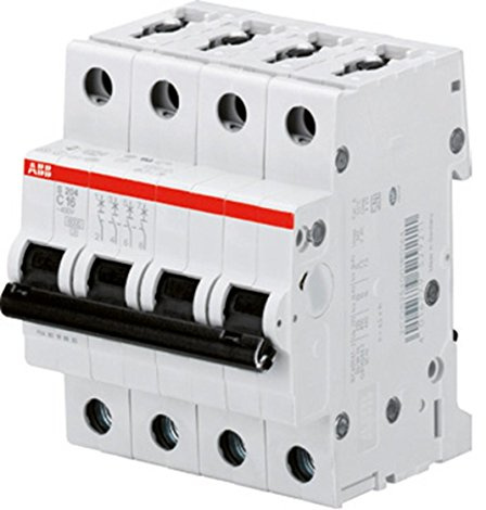 Abb-entrelec s200m-d - Interruptor magnetotermico s204m-d 10a tetrapolar 4módulos
