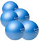 Togu 5 x Redondo Ball Pilates Ball Gymanstik Yoga Fitness Therapie 22cm blau