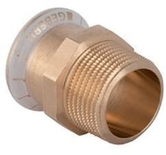 Geberit Mapress Kupfer Übergang mit Außengewinde 22 mm x 3/4