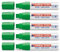 5er Sparpack Fenster/Kreidemarker edding 4090 diverse Faben zur Auswahl (Neon Sortierung) (5er Set, grün)