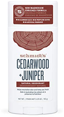 Schmidt's Deodorant Stick, Zedernholz + Wacholder, 3 oz
