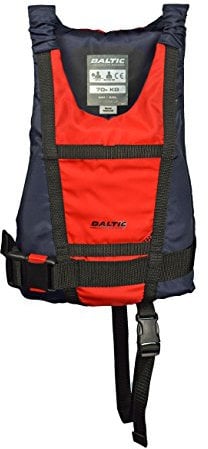 Baltic Paddler Schwimmhilfe Kanuweste für erfahrene Schwimmer auf Binnengewässern, Farbe:ROT/Navy, Größe:70kg+