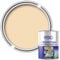 HQC Barn Paint 10L | Garden and Furniture Wood Paint | Outdoor Quick-Drying Protection for Garden Fence | Light Beige