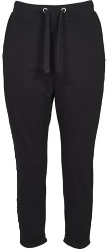 Urban Classics Damen Ladies Open Edge Terry Turn Up Pants