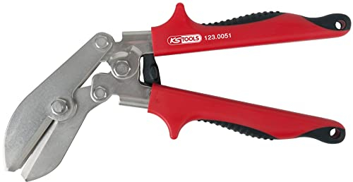 KS Tools 123.0051 Pinza stringitubo, inclinata, 225 mm