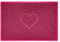 Nicoman Cuore Zerbino Entrata - Tappeto Lavabile Antiscivolo - (Ideale in Esterni riparati o Interni), Grande (90x60cm), Rosa