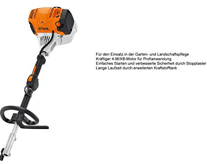Stihl KM 111 R, 31.4CC, 1.05KW/1.45CV, Peso 4.4KG. Motore 4-Mix