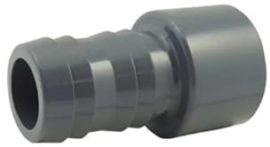 Douille PVC pression cannelée 30 mm, à coller mâle 32, femelle 25