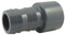 Douille PVC pression cannelée 30 mm, à coller mâle 32, femelle 25