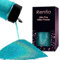 Renfio Holographic Ultra Fine Glitter Powder Metallic Resin Glitter 2.11 Oz (60g) PET Flakes Crafts Sequins 1/128 0.008 0.2mm Epoxy Chips Flakes for Tumblers Slime - Laser Light Blue