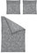 Irisette Premium Mako-Satin Bettwäsche Verona 8298 Silber, 1 Bettbezug 155 x 220 cm + 1 Kissenbezug 80 x 80 cm