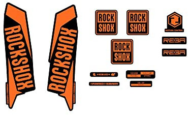 Adesivi compatibili con forcella bici Rock Shox Reba 2016-29''