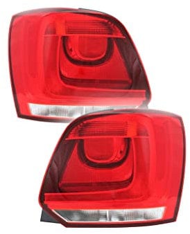 Heckleuchte Rückleuchte Rücklicht Set u. Links/Rechts Kompatibel mit VW Polo Van 6R 09-14 von Autoteile Gocht