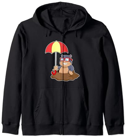 Maulwurf Regenschirm Kapuzenjacke