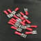 YANHAO FDD1.25-250 Isolierende Buchse, isolierte elektrische Crimp-Anschlussklemmen, Kabel-Draht-Stecker, 100 Stück/Packung FDD1-250 FDD