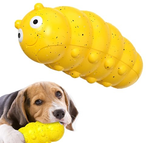 clover Indestructible Dog Toy, Dog Chew Toy for Aggressive Chewers, Dog Teeth Care Natural Rubber Dogs Toy for Medium/Large Dogs Chewing and Chasing Natural Rubber Dog Toys