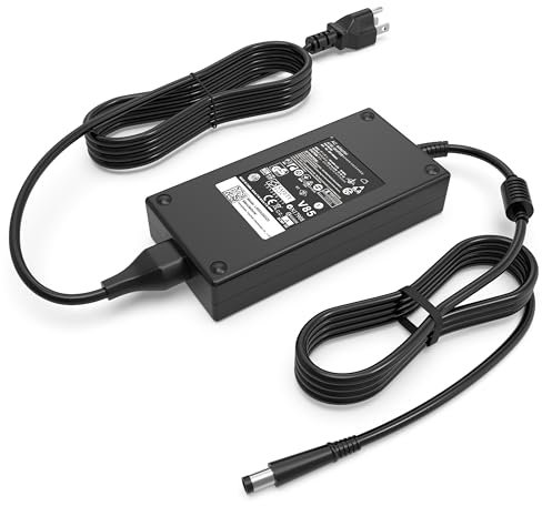 180W Laptop Charger for Dell G7 15 17 7588 7590 7790 G5 15 5515 5587 5590 G3 15 3579 17 3779 Precision 7670 7770 Dell Gaming Laptops 19.5V 9.23A 7.4mm Power Adapter