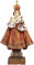 Costa Statue Jesuskind von Prag, 12 cm, Weiß, Kunstharz