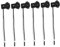 Hemobllo 6 Stück Edison-Lampenfassung E12-Sockel E12-Lampenfassung Hängelampenfassung E12-Drahtverbinder Drahtleitungen Verbinder Schwarze Wandlampen 125 V 75 W E12-Fassung Mit