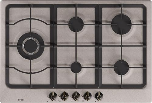 Elleci Country 75 Beige da Incasso 75 cm Gas 5 Fornello(i)