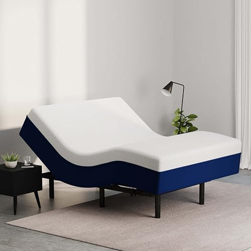 UKETO Boxspringbett 180x200 Mit Matratze Multifunktionale Intelligente Matratze, Vollautomatisches Heben, Schwerelosigkeitsschwebung, Ferngesteuertes Elektrisches Bettrahmen(Size:180 x 200 cm)