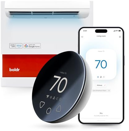 Klima - Termostato inteligente para aire acondicionado, aire acondicionado de ventana, mini divisiones y bombas de calor, compatible con Alexa y Google Home, aplicación de control WiFi, ahorro de