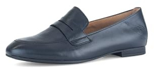 Gabor Damen Slipper, Frauen Slip On,Loafer,Slip-ons,Freizeitschuhe,modisch,Mokassins,Halbschuhe,Slides,Schlupfschuhe,Midnight,39 EU / 6 UK