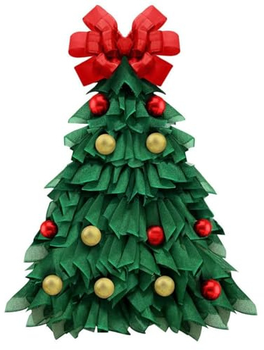 cfpqv 24 coronas de árbol de Navidad, hechas a mano, grandes coronas de árbol de Navidad, para vacaciones, casa de campo, para puerta de casa, ventana, pared, interior, corona de flores (verde, talla