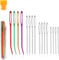16 Pcs Large Eye Blunt Needles - Assorted Sizes Darning Needles for Crochet Needles, Wool, Tapestry Needle Yarn Needle, Needles for Sewing Up Knitting for Crochet DIY Crafts