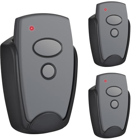 Garagentoröffner, Handsender, kompatibel mit 868 MHz Marantec Digital 302, 384, 304, 313, 321, 323, 131, 868 Fernbedienung, 3 Stück
