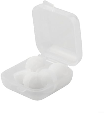 Flexible and Safe Silicone Cover Set for Huawei FreeBuds 5i, Perfectly Contoured to Fit Your Earplugs (Cloud White)