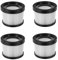 Filtri, compatibili con DEWALT DCV501HB. Filtri di ricambio for aspirapolvere portatile senza fili.(4pcs)