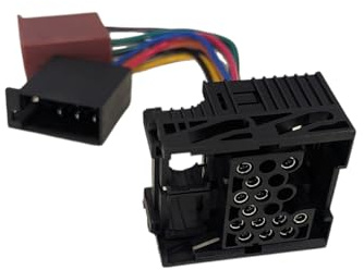 Daniko 17 Pin Auto Radio ISO Adapter Kabel kompatibel mit BMW E30 E36 E46 E34 E39