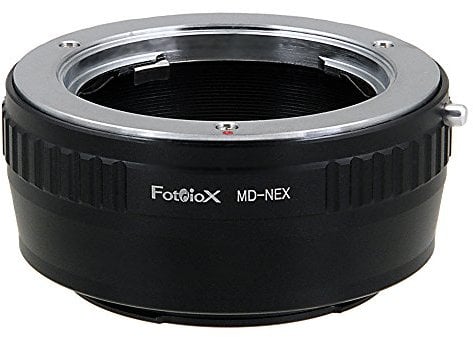 Fotodiox Lens Mount Adapter, Minolta MD/MC/SR Rokkor Lens to Sony Alpha NEX E-Mount Camera