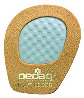 Pedag Anti-Slip Girl ONE Size Leather Insoles for Peeptoe Fashion HIGH Heel Shoes Tan