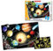 The Learning Journey - Doubles Glow in The Dark-Space-Puzzle and Glow in the Dark Picture For Kids - Helps Child Development, Coordination and Problem-Solving Skills - 100 Pieces - For 3+ Years