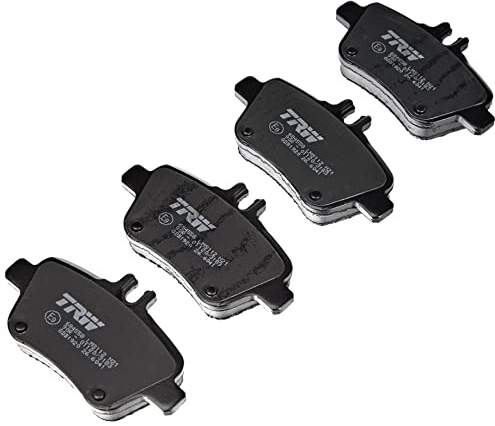 TRW GDB1920 Bremsbelagsatz 4-Teilig für Mercedes-Benz B-Class Sports Tourer (W246, W242) 2011-2018 Hinterachse und Andere Fahrzeuge