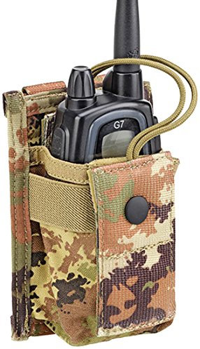 DEFCON 5 Holster Small Radio Pouch für Funkgeräte, Italian Camo, D5-RP01-VI