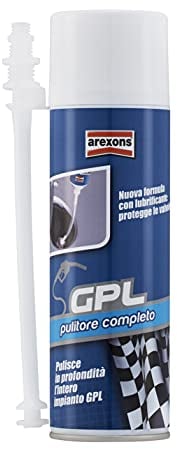 Arexons Additivo Pulitore Completo per Sistema Alimentazione GPL, 120 ml, Adatto per Tutti i Motori GPL, Elimina Depositi e Inquinanti, Migliora Prestazioni Motore, Facilita Avviamento a Freddo