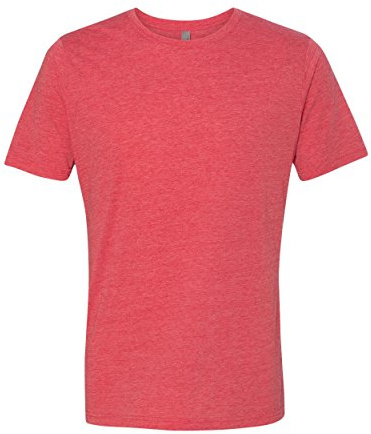 Next Level Unisex Poly/Cotton Crew 2XL RED