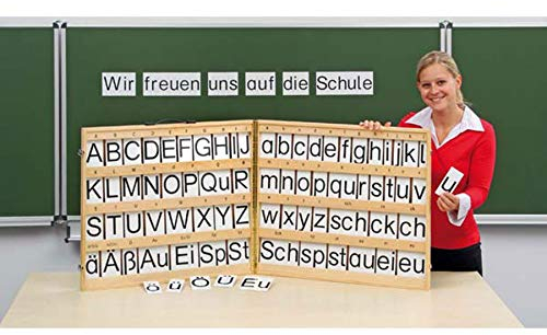 Betzold - Magnetischer Buchstabensatz - Lesen Sprach-Förderung Deutschunterricht Schule Kinder Lehrmittel