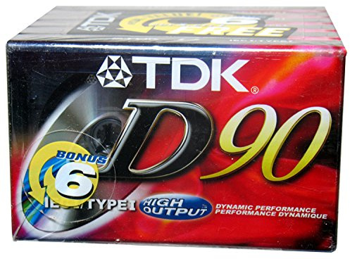 TDK Superior Normal Bias D90 blanko Kassetten (6 Stück)